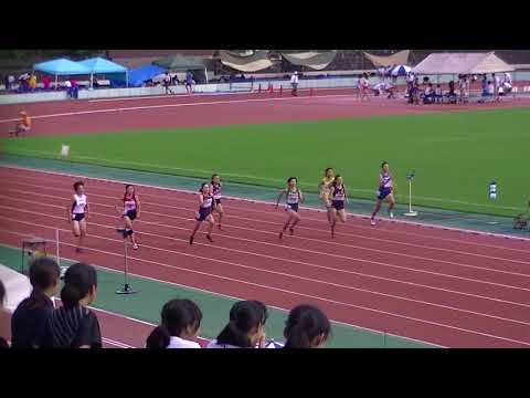 2017北区陸上選手権中３女子100m決勝