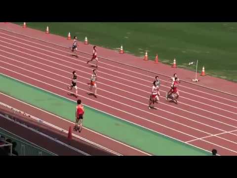 2018 茨城県高校総体陸上 男子400m準決勝1組