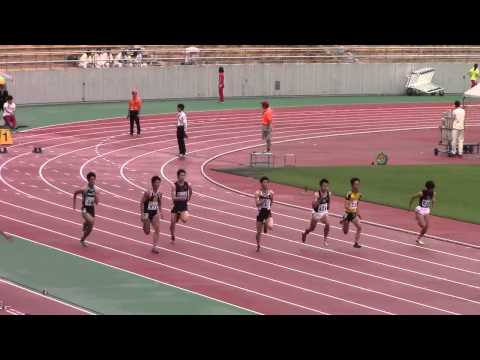 2015 東海学生陸上 男子100m 準決勝1