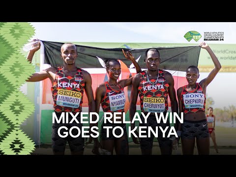 Kenya dominates the Mixed Relay ‼️ | World Athletics Cross Country Championships Belgrade 24