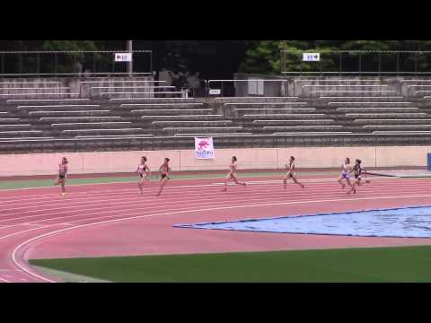 2015日本学生個人陸上　女子200m予選9