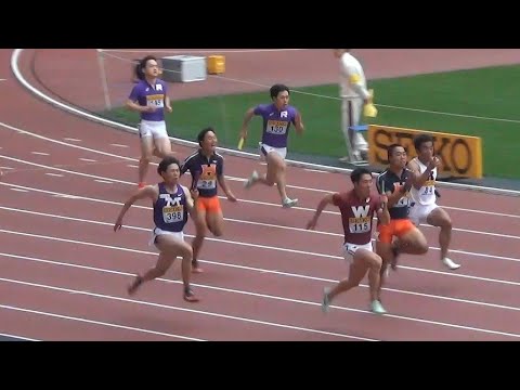 男子リレー 4x100m 東京六大学対抗陸上2023年