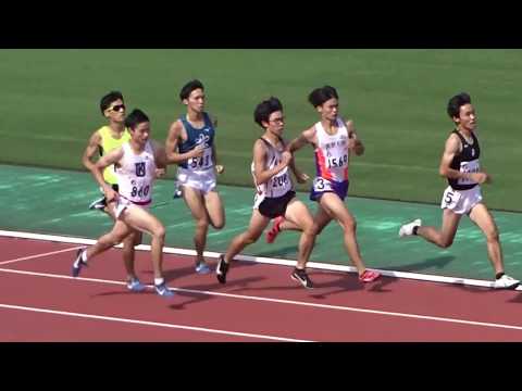 平成 30 年度第 1 回学連競技会　男子800ｍ３組