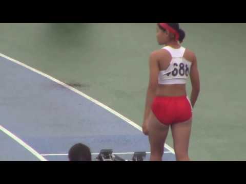 高田真菜56.71優勝/ 2016東京都高校新人陸上 女子400m決勝 + 表彰式