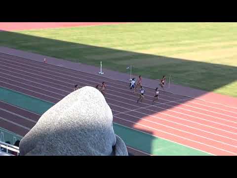 2019 第1回県記録会 中学女子100mタイムレース15組