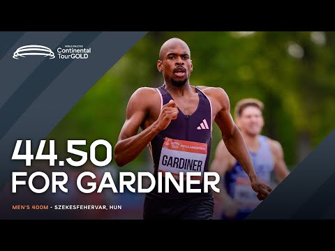 Gardiner clocks 44.50 400m in at Gyulai István Memorial | Continental Tour Gold 2024