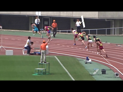 第94回関西学生陸上競技対校選手権大会　男子2部200m準決勝3組