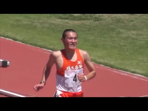 長野県高校総体陸上2017 男子5000m決勝