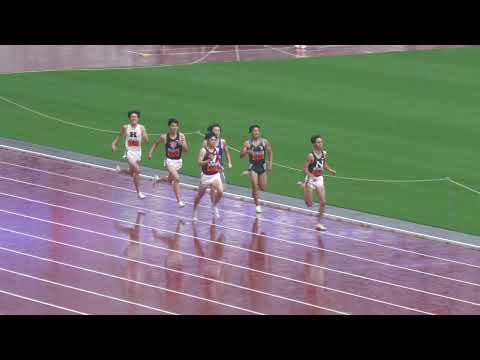 男子１部800m予選４組　関東インカレ2022