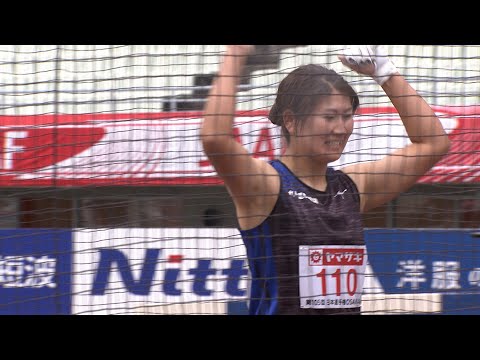 【第105回日本選手権】女子 ハンマー投 決勝1位 ●渡邊 茜●