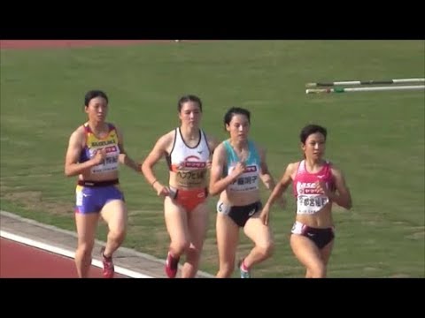 日本陸上混成競技2018 女子七種 800m2組