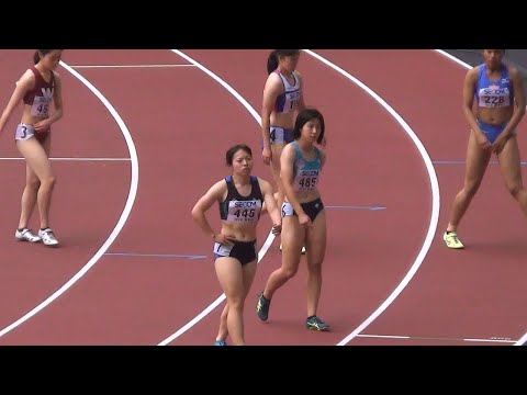 予選 女子100m 関東インカレ陸上2022