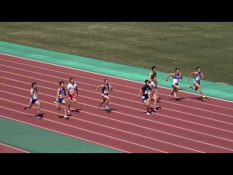YOSHIOKASPRINT男子100m 桐生祥秀10.08(-0.5) Yoshihide KIRYU 1st