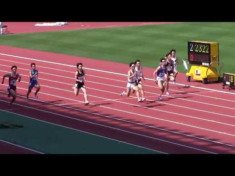 2018東海学生陸上男子100m予選