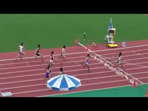 第51回全国高等専門学校体育大会陸上競技　女子100m　決勝　2016/8/25