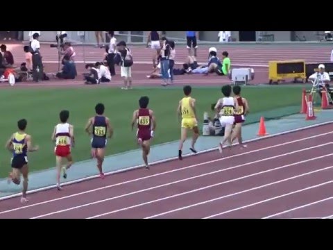 第93回関西学生陸上競技対校選手権大会　男子２部3000ｍSC決勝