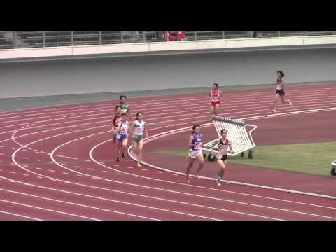 2015 東海学生秋季陸上 女子800m 予選3