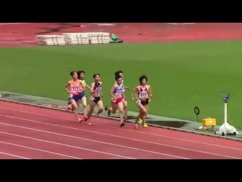 2015 東海高校総体 女子800m 準決勝1