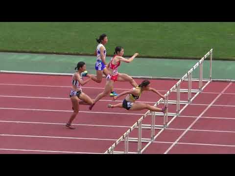 2018 東北陸上競技選手権 女子 100mH 予選3組