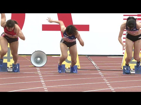 【第108回日本選手権】女子 100ｍ 予選3組