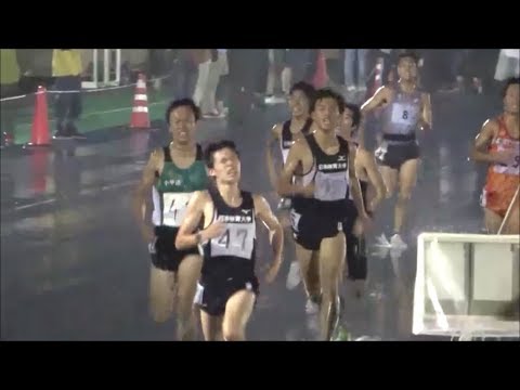 日体大記録会 男子5000ｍ19組 2019.9.22