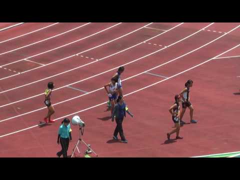 H29　千葉県中学総体　女子4種競技200m　2組