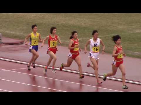 第66回大阪学生陸上競技対校選手権大会　女子 5000ｍ 決勝・オ－プン
