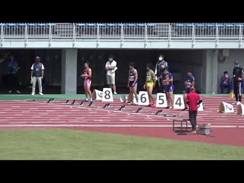 2021 茨城県高校総体 男子八種競技100m 1-3