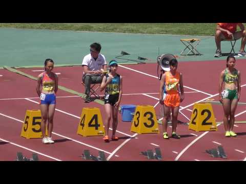 H30　千葉県中学通信陸上　2年女子100m　B決勝