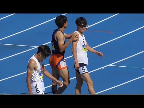 決勝 男子400mH 日本学生個人陸上2024