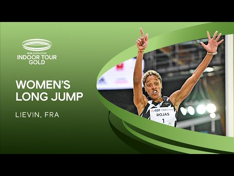 Rojas switches to long jump in Lievin | World Indoor Tour Lievin 2022