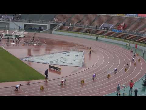 決勝 男子4×100mR 北関東大会 R01