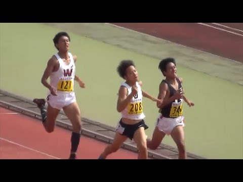関東学生新人陸上2015 男子800m A決勝