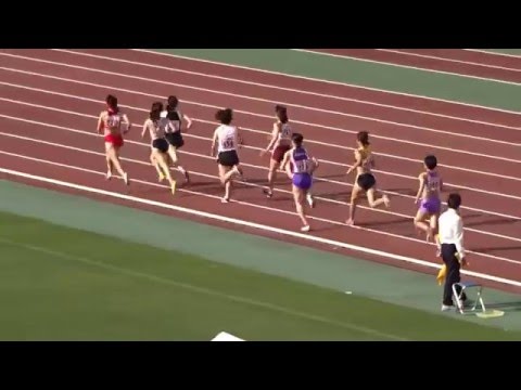 第93回関西学生陸上競技対校選手権大会　女子800ｍ準決勝３組