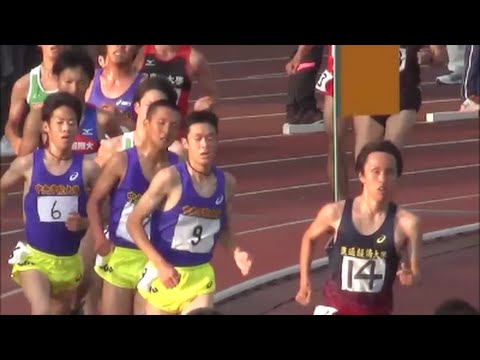 平成国際大学長距離競技会2016.5.29 男子5000m9組