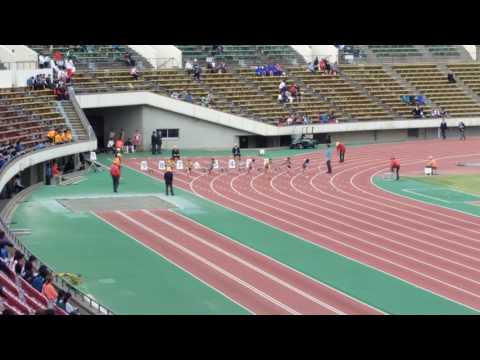 2017年度 兵庫県郡市区対抗 女子高校生以上100m決勝（+0.1）