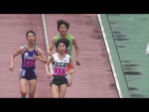 関東インカレ2017 女子1部3000mSC予選2組