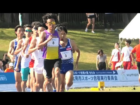 男子1500mB 千歳大会 ホクレンディスタンスチャレンジ2024