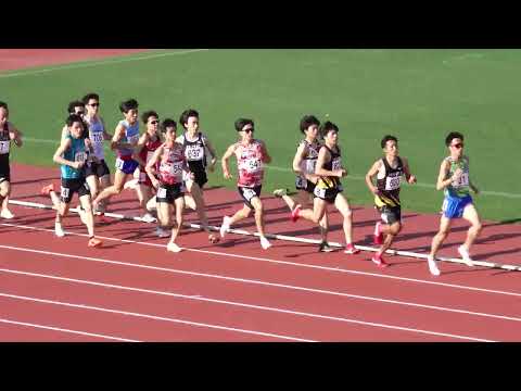 [4k]男子1500m　タイム決勝　1組　東日本実業団陸上　　2022年5月14日(土)