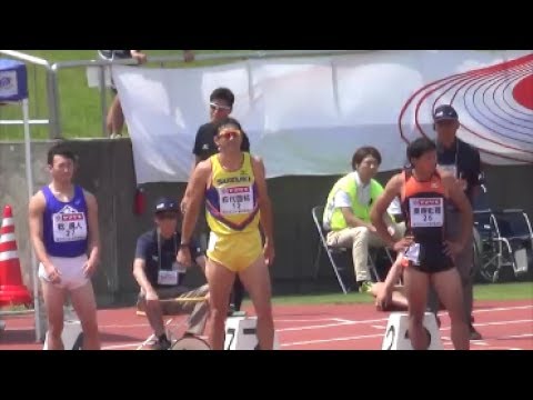 日本陸上混成競技2017 男子十種100m1組