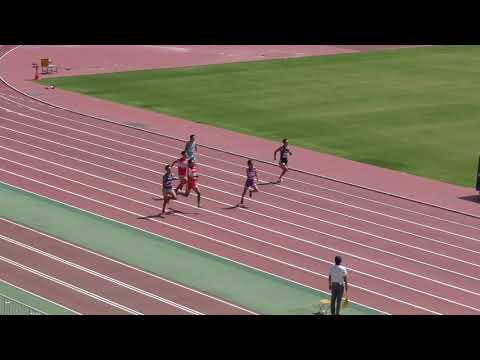 H30　関東選手権　男子200m　予選4組