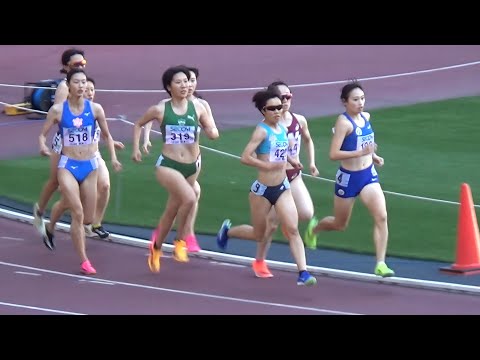 予選 女子800m 関東インカレ陸上2024