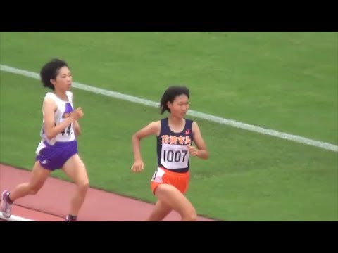 国体陸上群馬県予選2017 少年共通女子1500m決勝