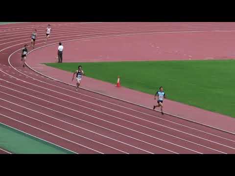 2018 茨城県選手権陸上 男子マイル予選1組