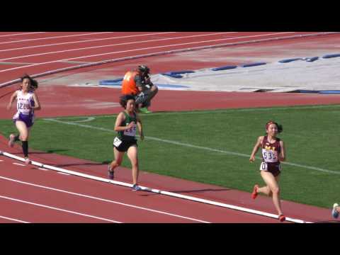 20170519群馬県高校総体陸上女子800m予選3組