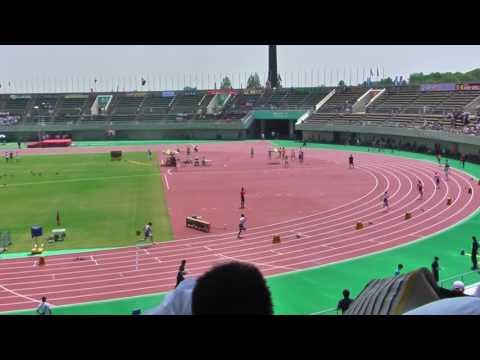 平成29年度 高校総体 埼玉県大会 男子400m 予選3組