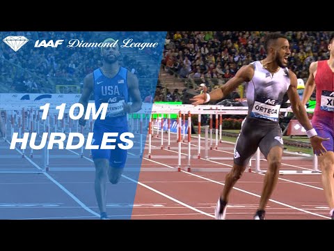 Orlando Ortega cruises to a 110m hurdles victory in Brussels - IAAF Diamond League 2019