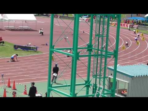 女子4×100mR準決勝2組_第70回北海道高校陸上競技選手権20170614