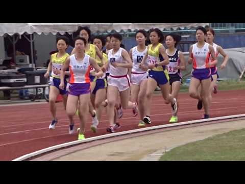 平成30年度 第1回京都産業大学長距離競技会　女子1500ｍ3組