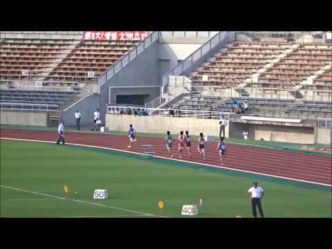 第2回愛媛陸上競技協会強化記録会、男子800m決勝、1着：古川凌雅（伊万里高）1分54秒73